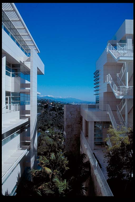 View east between North & East Buildings