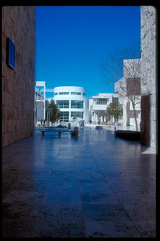 Museum Courtyard,view north to Entrance Hall 
