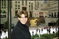 Jennifer at Rockefeller Center