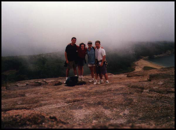 Eric, Galbraith, Jenn, & Heath at the Beehive summit; Photo by J.Galbraith