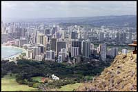 Honolulu from Diamondhead