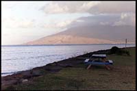 Kihei, view of West Maui mountains