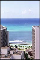 Waikiki, view from hotel