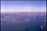 Aerial View, Boston Harbor